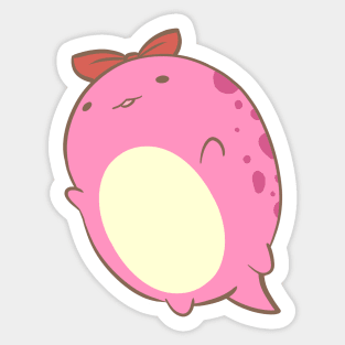 Guild Wars 2- Pink Quaggan Swimming Sticker